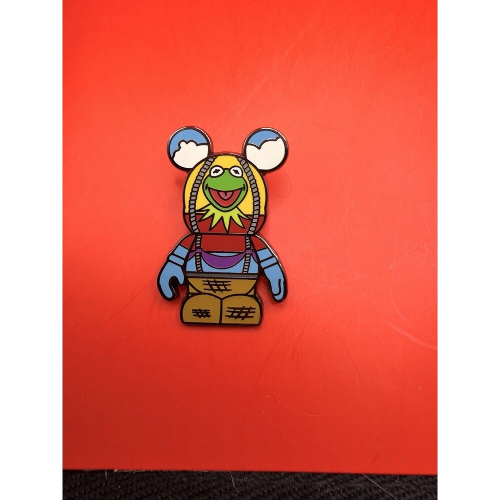Disney Vinylmation Set Muppets 3d Sergeant Kermit Ballon Hollywood Studios Pin